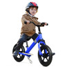 12 Kids No Pedal Balance Bike with Adjustable Seat-Blue