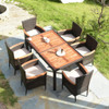 7 Pcs Outdoor Patio Dining Set Garden Dining Set