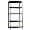 5-Tier Steel Shelving Unit Storage Shelves Heavy Duty Storage Rack