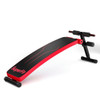Folding Weight Bench Adjustable Sit-up Board Workout Slant Bench-Red