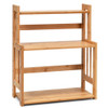 3 Tier Bamboo Spice Rack Storage Shelves for Kitchen Counter Storage