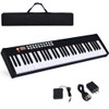 BX-II 61 Key Digital Piano Touch sensitive with MP3-White