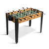 48" Competition Sized Home Recreation Wooden Foosball Table-Brown