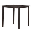 Square Rubber Wood Dining Table