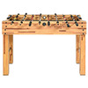 48 Inch Foosball Table Indoor Soccer Game-Beige