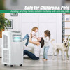 8000 BTU Portable Air Conditioner with Sleep Mode and Dehumidifier Function