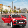 12 V Licensed Audi Q8 Electric Kids Ride On Car with 2.4G Remote Control for Boys and Girls-Red