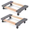 2 Pieces Furniture Dolly Moving Carrier with 1000lbs Capacity