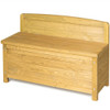 16.5 Gallon Wood Storage Bench Deck Outdoor Seating 35.5 Inch-Yellow