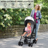 Foldable Lightweight Baby Infant Travel Umbrella Stroller-Dark Gray