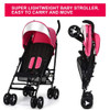 Foldable Lightweight Baby Infant Travel Umbrella Stroller-Pink