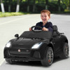 12V Jaguar F-Type SVR Licensed Kids Ride On Car-Black