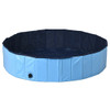 55" PVC Outdoor Foldable Pet and Kids Swimming Pool-Blue