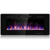 42 Inch Recessed Ultra Thin Wall Mounted Electric Fireplace