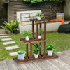 Wood Plant Stand 3-Tier Plant Pot Holder