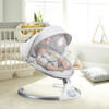 Baby Swing Electric Rocking Chair with Music Timer-Beige