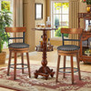 Set of 2 25.5 Inches Swivel Counter Height Dining Chair