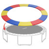 15 Feet Trampoline Replacement Safety Pad Bounce Frame Waterproof Cover-Color