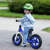 12" Kids Balance No-Pedal Ride Pre Learn Bike with Adjustable Seat-Blue