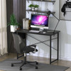 Modern Computer Desk Study Writing Table with Storage Bag for Home and Office-M