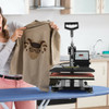 12 x 10 Inches Heat Press Machine Swing-Away Digital Transfer Sublimation T-Shirt