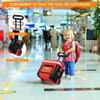 2 in 1 Travel Suitcase Toy Tool Set with Height Adjustment