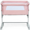 Travel Portable Baby Bed Side Sleeper  Bassinet Crib with Carrying Bag-Pink