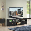TV Stand Entertainment Media Center Console for TV's up to 60 Inch with Drawers-Black