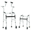 Folding Rehabilitation Auxiliary Standard Walker Aluminum Alloy with Support