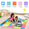 125 Pieces Baby Foam Interlocking Play Mat with Instruments Styles