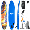 Inflatable Stand Up Paddle Board with Backpack Aluminum Paddle Pump-M