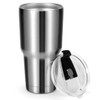 30oz Stainless Steel Tumbler Cup Double Wall Vacuum Insulated Mug with Lid