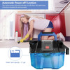 18V Wet Dry Vacuum 2.7 Gal 4 Peak HP Cordless Shop Vac 2.0 AH Battery-Blue