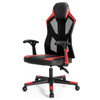 Gaming Chair with Adjustable Mesh Back-Red