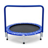 36 Inch Kids Trampoline Mini Rebounder with Full Covered Handrail -Blue