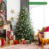 7 Feet Artificial Christmas Tree with 1260 Mixed PE and PVC Tips