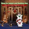 54 Inch Snowman Xmas Decorations with UL Certified Plug