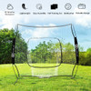 Portable Practice Net Kit with 3 Carrying Bags -Black