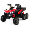 Kids Battery-Powered Ride-On Toy with 4WD-Red