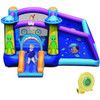 Inflatable Alien Style Kids Bouncy Castle with 480W Air Blower