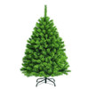 Snow Flocked Artificial Christmas Tree with Metal Stand-4.5 ft