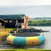 10 Feet Inflatable Splash Padded Water Bouncer Trampoline-Yellow