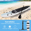 Inflatable Stand Up Paddle Board SUP with Paddle Pump Waterproof Bag-L