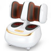 2-in-1 Foot and Calf Massager with Heat Function-White