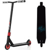 Freestyle Tricks High End Pro Stunt Scooter with Luminous Aluminum Deck-Red