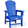 Patio Kids' Adirondack Chair with Ergonomic Backrest-Blue