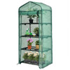 Mini Greenhouse with PE Cover 4-Tier Portable Warm House