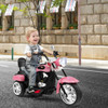 6V 3 Wheel Kids Motorcycle-Pink