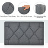 Linen Fabric Wall-mounted Upholstered Headboard