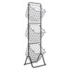 3-Tier Fruit Basket Stand with Adjustable Heights